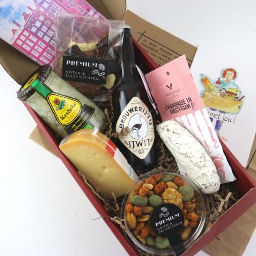 Amsterdams Borrelpakket. Op maat gemaakt Amsterdams delicatessen pakket.