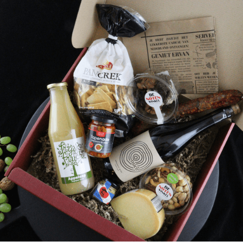 Delicatessen-cadeau-verpakking